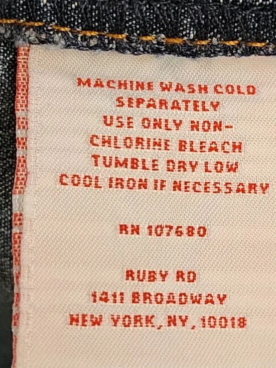 Ruby Rd Colorful Bohemian Embroidered Denim Blazer - Picture 7 of 7